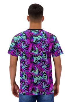 Imagem de Camiseta Coqueiros Neon Psy Cores Vivas