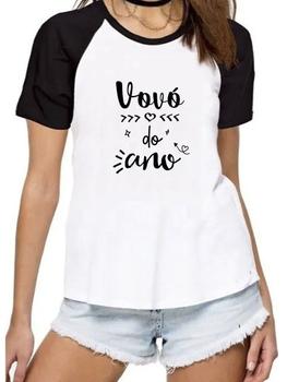 Imagem de Camiseta feminina vovó do ano coração blusa camisa avó