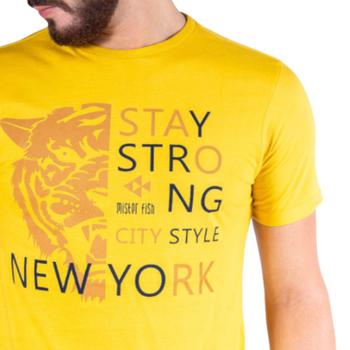 Imagem de Camiseta Mister Fish Estampado Stay Strong Ney York City