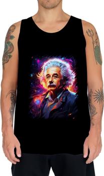 Imagem de Camiseta Regata Albert Einstein Físico Brilhante Gênio 8
