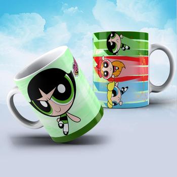 Imagem de Caneca Garotas Super Poderosas Diversos Personagens Lindinha Docinho Florzinha -MEGA OFERTA!