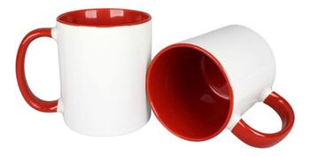 Imagem de Caneca Mãe Chiclete Porcelana  Alça e interior cores diversas  M&M Presentes Personalizados