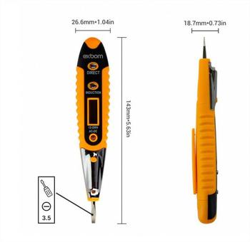 Imagem de Caneta digital tensao e corrente / detector de tensao - exbom