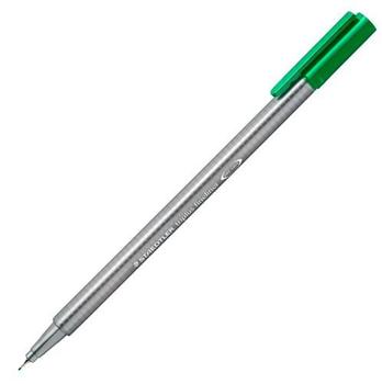 Imagem de Caneta fineliner 0.3mm Triplus 334-5 Verde Escuro Staedtler