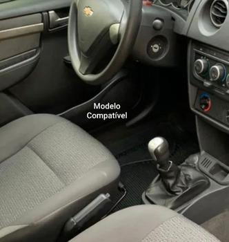 Imagem de Capa couro manopla câmbio manual GM Celta power 2011 2012 2013 2014 2015 2016