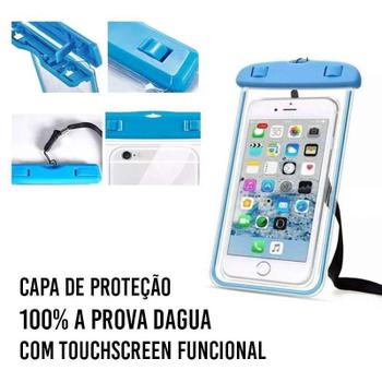 Imagem de Capinha Moto E22 + Capa A Prova Dágua + Película Nano 9D