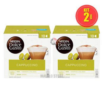 Imagem de Cápsulas Dolce Gusto Cappuccino Kit 2 Caixas