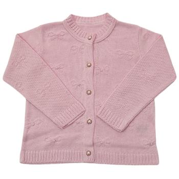 Imagem de Casaco Casaquinho Bebê Infantil Cardigan Tricô Tricot Frio Luxo