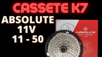 Imagem de Cassete K7 12v Absolute 11/50 1x12v P/ Freehub 8v/9v/10v Mtb