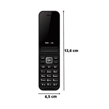 Imagem de Celular Positivo P50 Flip Dual Chip 4G Botão Sos Integrado