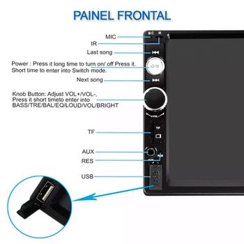 Imagem de Central Multimídia Hyundai Veloster 2011 2012 2013 7 Polegadas Touch Bluetooth USB Espelhamento