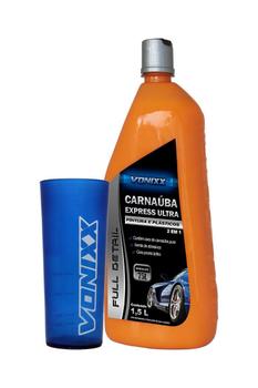 Imagem de Cera líquida 1,5L carnaúba express ultra 2 em 1 - Vonixx