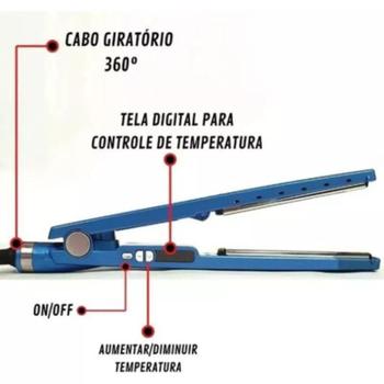 Imagem de Chapinha Alisadora Progressiva Bivolt Titanium 450ºf 110v/220v