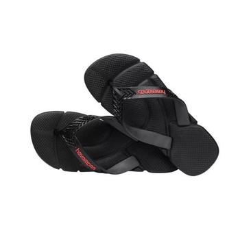 Imagem de Chinelo Havaianas OrtopédicPower 2.0 Preto Palmilha Massageadora Anatômica 0090 - Masculino