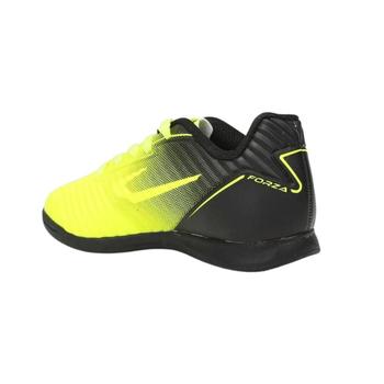 Imagem de Chuteira Infantil Indoor Topper Masculina TP03850001 - Amarelo Neon/Preto