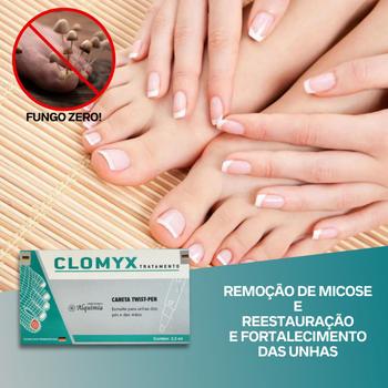 Imagem de Clomyx Tratamento Esmalte Unhas Fungos Bactérias - Alquimia