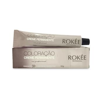 Imagem de Coloração ROKÉE 8.1 Louro Claro Cinza - 50g