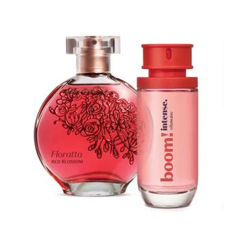 Imagem de Combo Perfumaria: Floratta Red Blossom 75ml + Intense Boom! 50ml