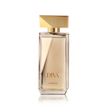 Imagem de Combo Presente Perfume para mulher Diva Eudora Creme Perfumado Corporal e Colônia