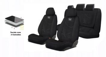 Imagem de Combo Tecido Personalizado CRV 95-12 + Volante + Chaveiro