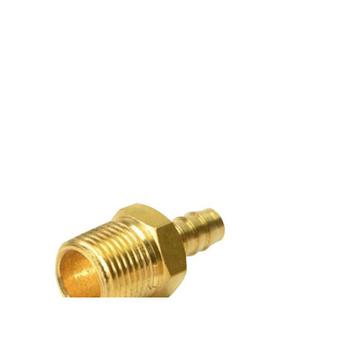 Imagem de Conexao Gas Politec 1/2'' Npt X 3/8'' Bico Mamadeira   1090008/60004