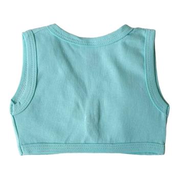 Imagem de Conjunto Com 3 Peças Pagão Para Bebê Recém Nascido Enxoval Lilás Rosa Azul Verde Roupa de Bebê