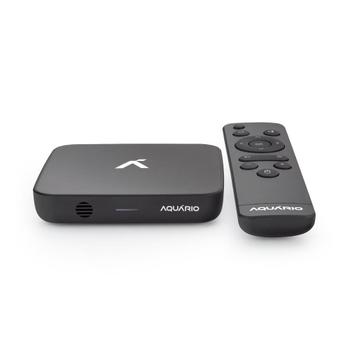 Imagem de Conversor Smart Tv Box Full Hd 4K Streaming STV-3000 Plus Aquário 16GB HDMI Com ControleBivolt