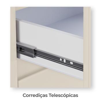 Imagem de Cozinha Completa Modulada Tuboarte Ágata 100% MDF com 2 Balcões 11 Portas e 6 Gavetas