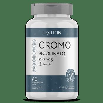 Imagem de Cromo Picolinato Lauton Nutrition 250mcg 60 cps Vegano