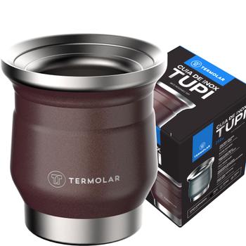 Imagem de Cuia Térmica Inox Bronze 250ml Chimarrão Tereré Termolar