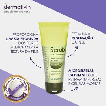 Imagem de Dermotivin Sabonete Scrub Esfoliante com 90G