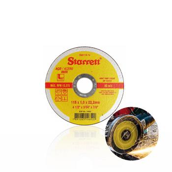 Imagem de Disco de Corte 4.1/2 Pol. Para Aço Inox - Starrett-dac115-14