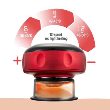 Imagem de dispositivo de massagem inteligente aquecimento elétrico raspagem ventosas fadiga física aliviar a saúde shaisu