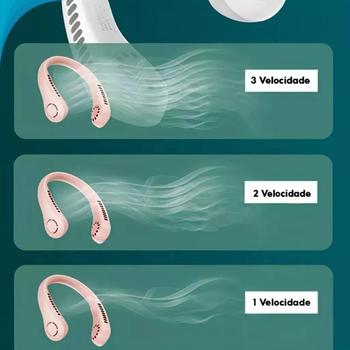 Imagem de Dispositivo de Pescoço Recarregável com Função Turbo e Potente para Uso em Todas as Idades