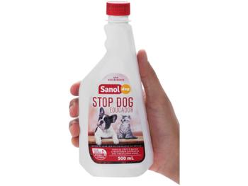 Imagem de Educador Sanitário Xixi Não para Cães e Gatos - Sanol Dog Stop Dog 500ml