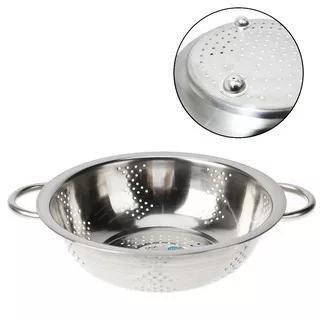 Imagem de Escorredor Multiuso redondo de inox 24 cm cozinha moderna