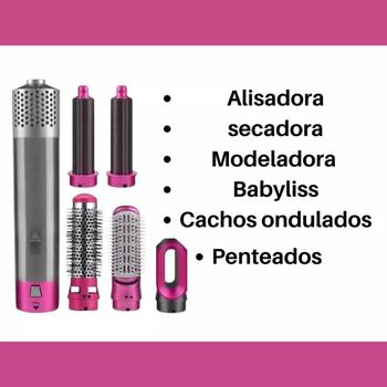Imagem de Escova Secadora 5 em 1: Modelagem Profissional ao Alcance de sua Mão 110V