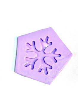 Imagem de F1111 molde de silicone floco de neve confeitaria biscuit