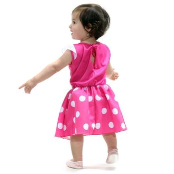 Imagem de Fantasia Vestido Minnie Bebe Rosa - Tamanho M (18 meses) - 922013- Sulamericana