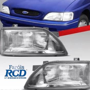 Imagem de Farol Escort 93/96 lado esquerdo Vidro ( RCD ) 