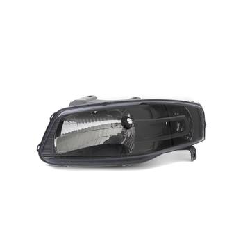 Imagem de Farol H4 Esporte Mascara Negra Pisca Cinza Vw Volkswagen Gol / Parati / Saveiro / 2006 a 2008 Lado Esquerdo