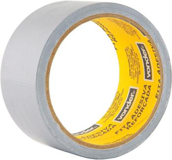 Imagem de Fita adesiva reforçada silver tape 50mmx25m prata - Vonder