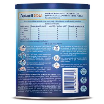 Imagem de Formula Infantil Aptamil Danone 400gr Soja