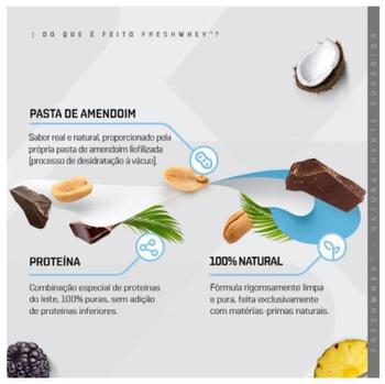 Imagem de FreshWhey Chocolate e Avelã 3W DUX Nutrition 900g