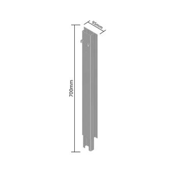 Imagem de Fueiro Lateral Modelo Novo Superior 700x95 Mm Carreta