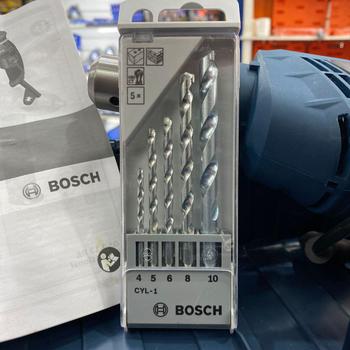 Imagem de Furadeira Bosch GSB 13RE 750W 220V + Maleta + 5 Brocas