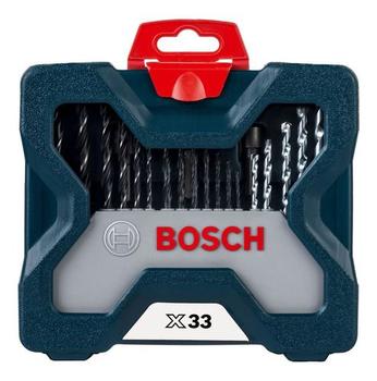 Imagem de Furadeira Impacto Bosch Gsb 13 Re 750w Kit 33 Peças 110v