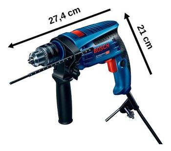 Imagem de Furadeira Impacto Bosch Gsb 13 Re 750w Kit 33 Peças 110v