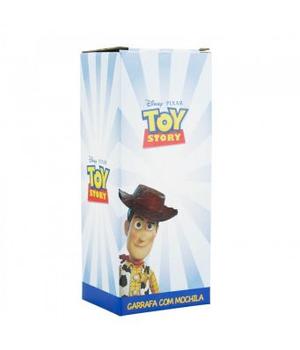 Imagem de Garrafa Buzz Lightyear Toy Story 450ml Mochila Tipo Saco 30x43cm Disney