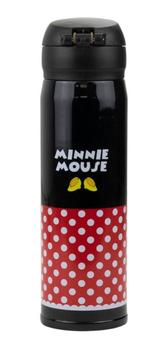 Imagem de Garrafa Térmica Preta Minnie Mouse 400ml  Disney